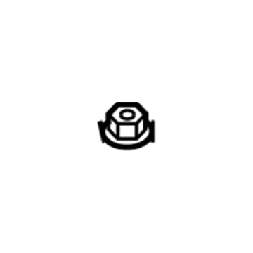 Mercury -W706004-S440 Plate Nut