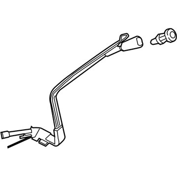 Lincoln Fuel Filler Hose - L1MZ-9034-D