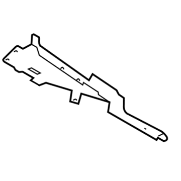 Ford F-250 Super Duty Air Deflector - 7C3Z-8310-A