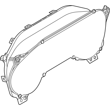 Ford LC2Z-10890-A Cluster Lens