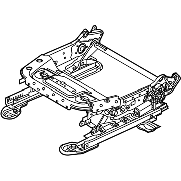 Ford F1EZ-9661704-A Seat Track, Front Passenger Side