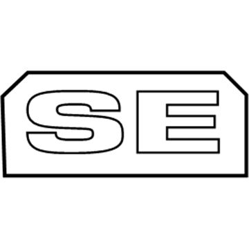 Ford Freestar Emblem - 4F2Z-1742528-CA