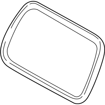 2002 Mercury Mountaineer Weather Strip - 3L2Z-7842084-BA