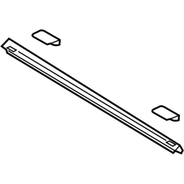 Ford HC3Z-99291A40-AA Upper Molding, Rear Passenger Side