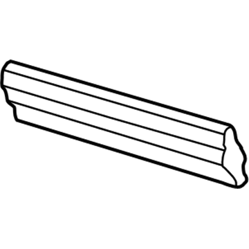 Ford F-150 Heritage Door Moldings - XL3Z-1825532-APTM