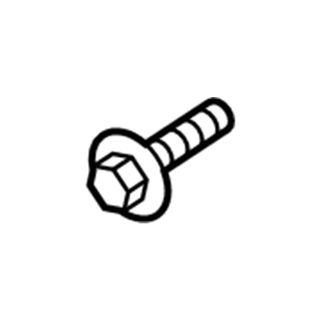 Ford -W710176-S442 Hinge Bolt, Rear