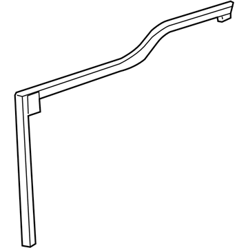 2004 Ford Excursion Weather Strip - 3C7Z-7843723-AA