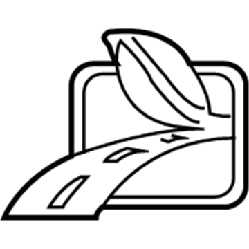 Ford BE5Z-9942528-A Emblem