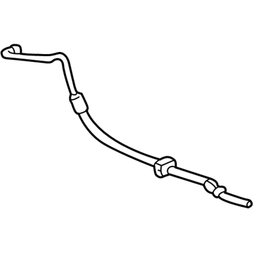 Mercury Power Steering Hose - 3F2Z-3A719-AA