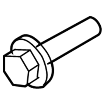 Ford -W716735-S437 Water Pump Bolt