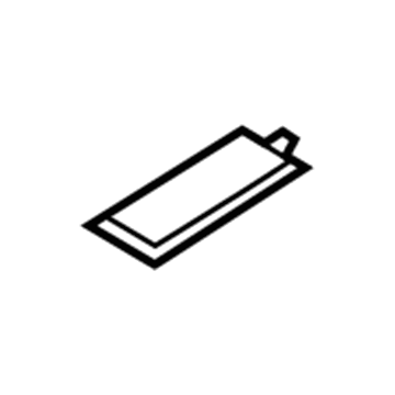 Ford GJ5Z-7804338-AA Rear Trim, Center