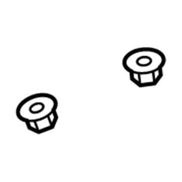 Ford -W714265-S441 Front Pipe Nut