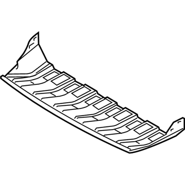 Ford BB5Z-5D032-A Skid Plate, Front
