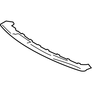 Ford FB5Z-8419-APTM Lower Molding, Front Center
