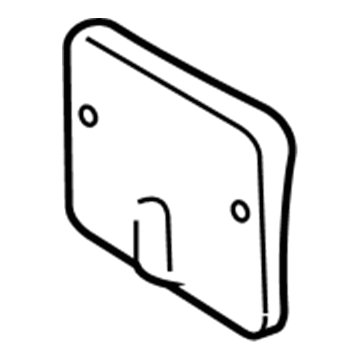 Ford 2L1Z-17A385-AB License Bracket, Front