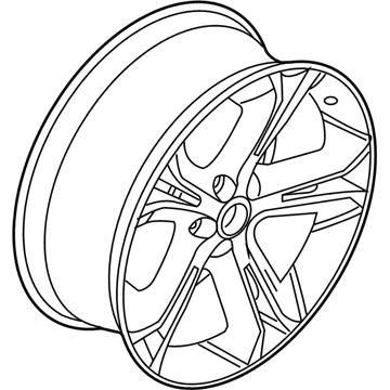 2016 Ford Special Service Police Sedan Spare Wheel - DG1Z-1007-L