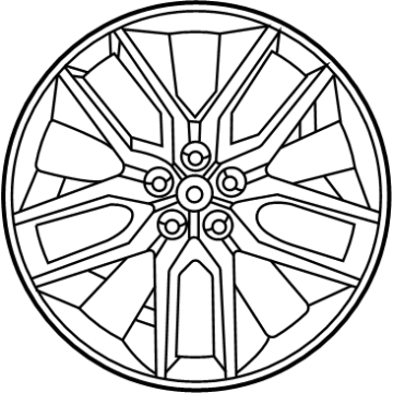 2015 Ford Edge Spare Wheel - FT4Z-1007-C