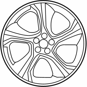 2019 Ford Edge Spare Wheel - KT4Z-1007-E