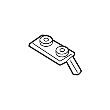 Ford -W721640-S439 Bracket Nut Plate