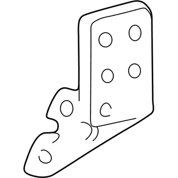 Ford XW4Z-9C736-AB Cruise Servo Bracket