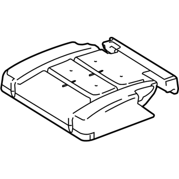 2009 Ford Taurus X Seat Cushion - 6F9Z-7463841-B