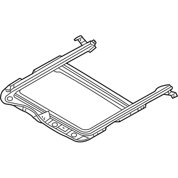 Ford 9G1Z-5451070-A Frame Assembly