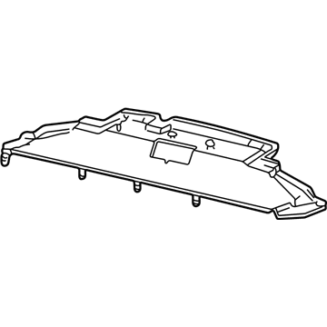 2003 Ford Excursion Air Deflector - 3C3Z-8327-AA