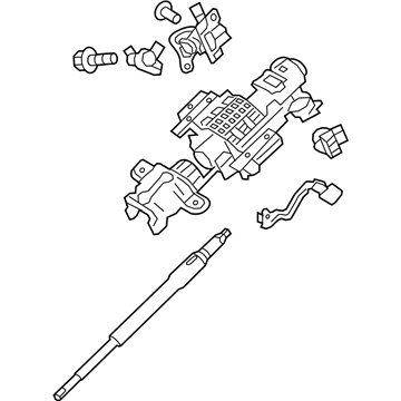 Ford Steering Column - CL3Z-3C529-AD