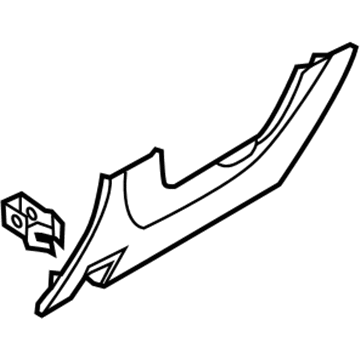 Ford Steering Column Cover - FB5Z-7804459-AE
