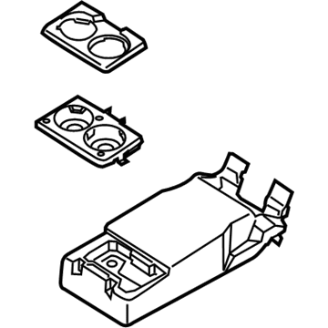 Ford Police Responder Hybrid Armrest - HS7Z-5467112-BC
