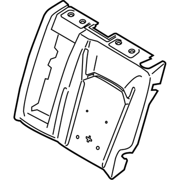 Ford DS7Z-5466801-K Seat Back Pad