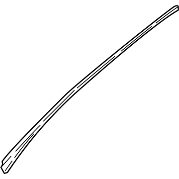 Ford BM5Z-5803178-B Windshield Molding Retainer Strip, Passenger Side
