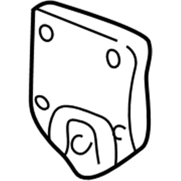 Ford 5C3Z-3E652-A Damper Bracket
