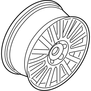 Mercury 7T5Z-1007-A Wheel