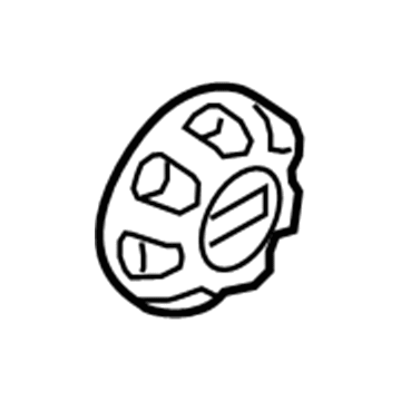 Ford HC3Z-1130-U Wheel Cap, Front