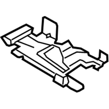 Lincoln CJ5Z-78045B32-A Console Base Front Bracket