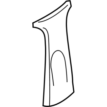 Ford 5S4Z-5424356-AAA Upper Center Pillar Trim