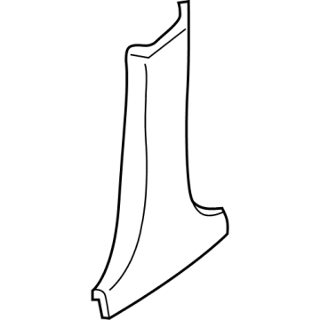 Ford 5S4Z-5424347-CAB Lower Center Pillar Trim