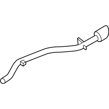 Ford Focus Exhaust Pipe - 6S4Z-5255-CA