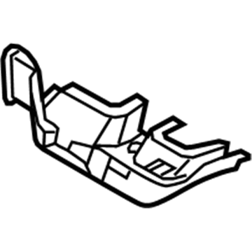 Ford 8T1Z-6110062-A Sidemember Extension, Passenger Side