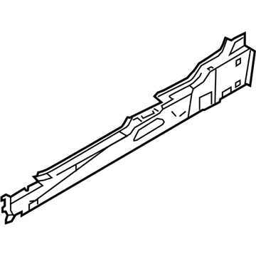 Ford 9T1Z-6110111-B Side Rail, Inner Driver Side
