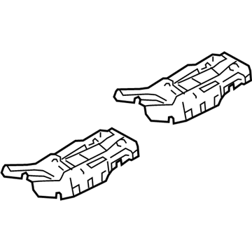 Ford 9T1Z-6111262-B Floor Reinforcement