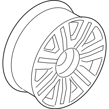 Ford 6L3Z-1007-L Wheel Assembly