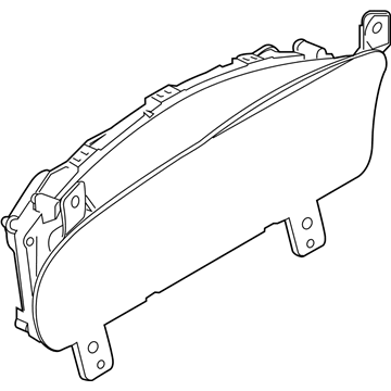 2020 Ford Explorer Instrument Cluster - LB5Z-10849-CB