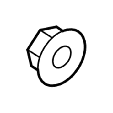 Mercury -W712435-S439 Axle Nut