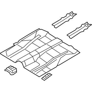 Lincoln Floor Pan - 7T4Z-7811141-A