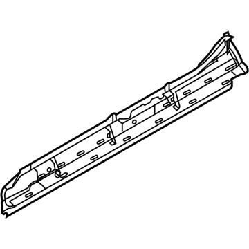 Ford BT4Z-7810124-B Floor Side Rail, Front Passenger Side