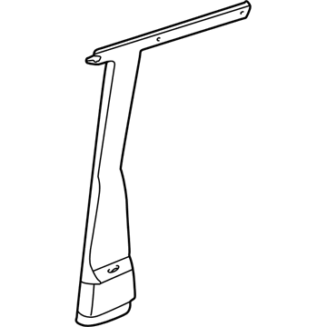 Ford F57Z-7824356-AAA Center Pillar Trim