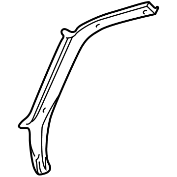 Ford F77Z-7803598-AA Windshield Pillar Trim
