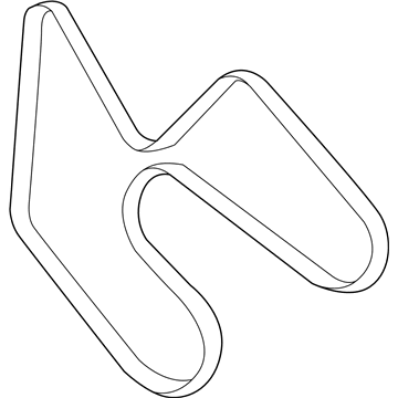 Mercury 4L2Z-8620-EA Serpentine Belt